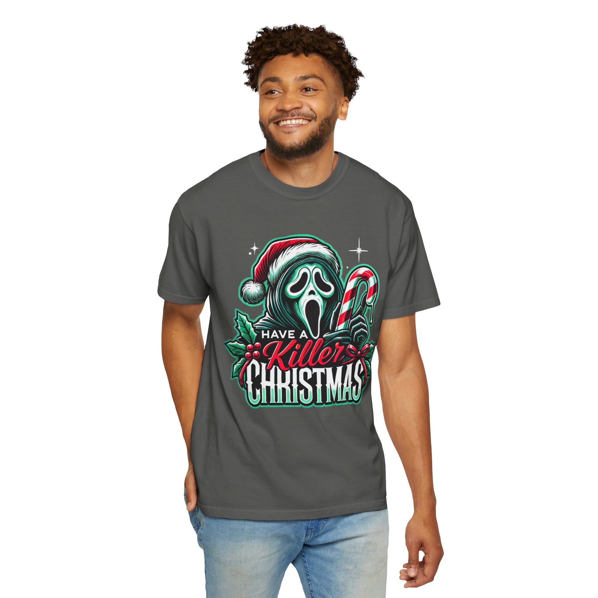 Have a Killer Christmas T-Shirt - Face Ghost Inspired Graphic Tee