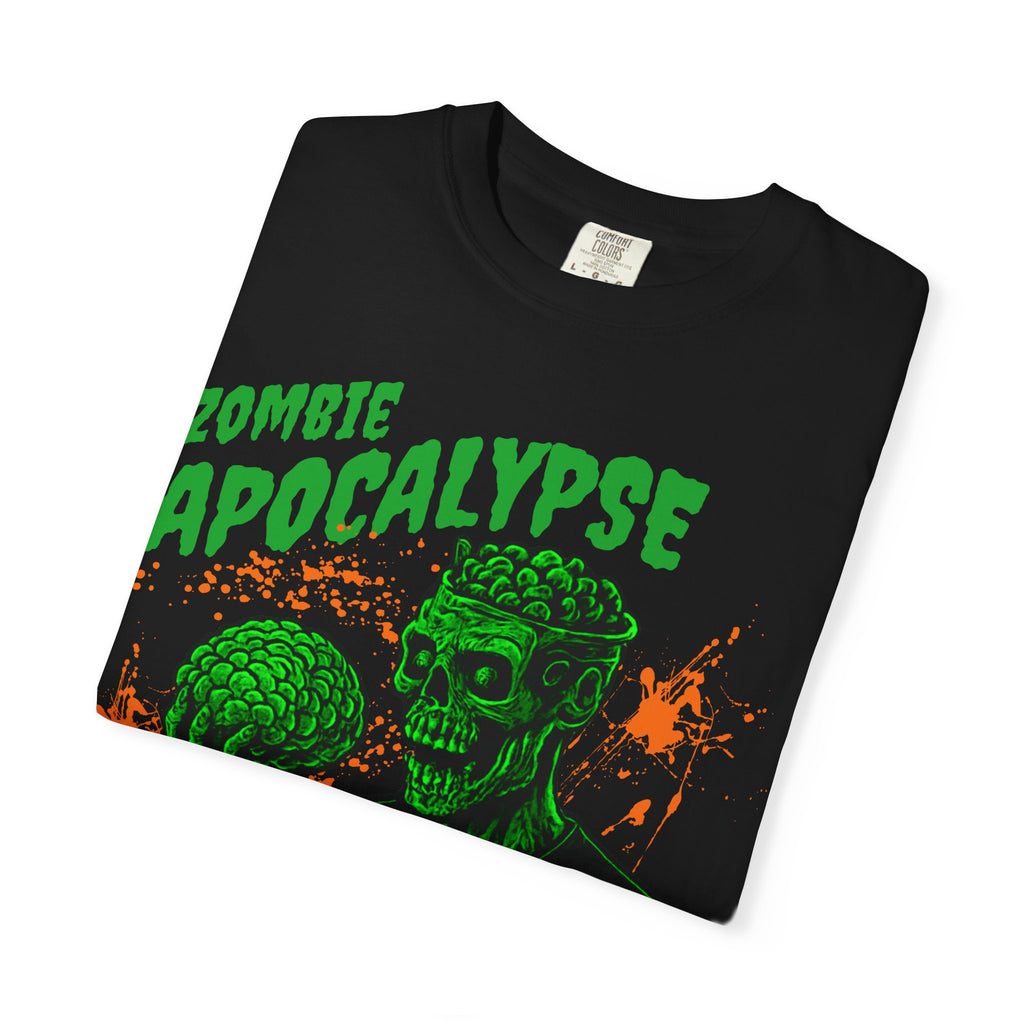 Zombie Apocalypse Basshead T-Shirt — Rave and Halloween Tee - Midnight Eye, LLC