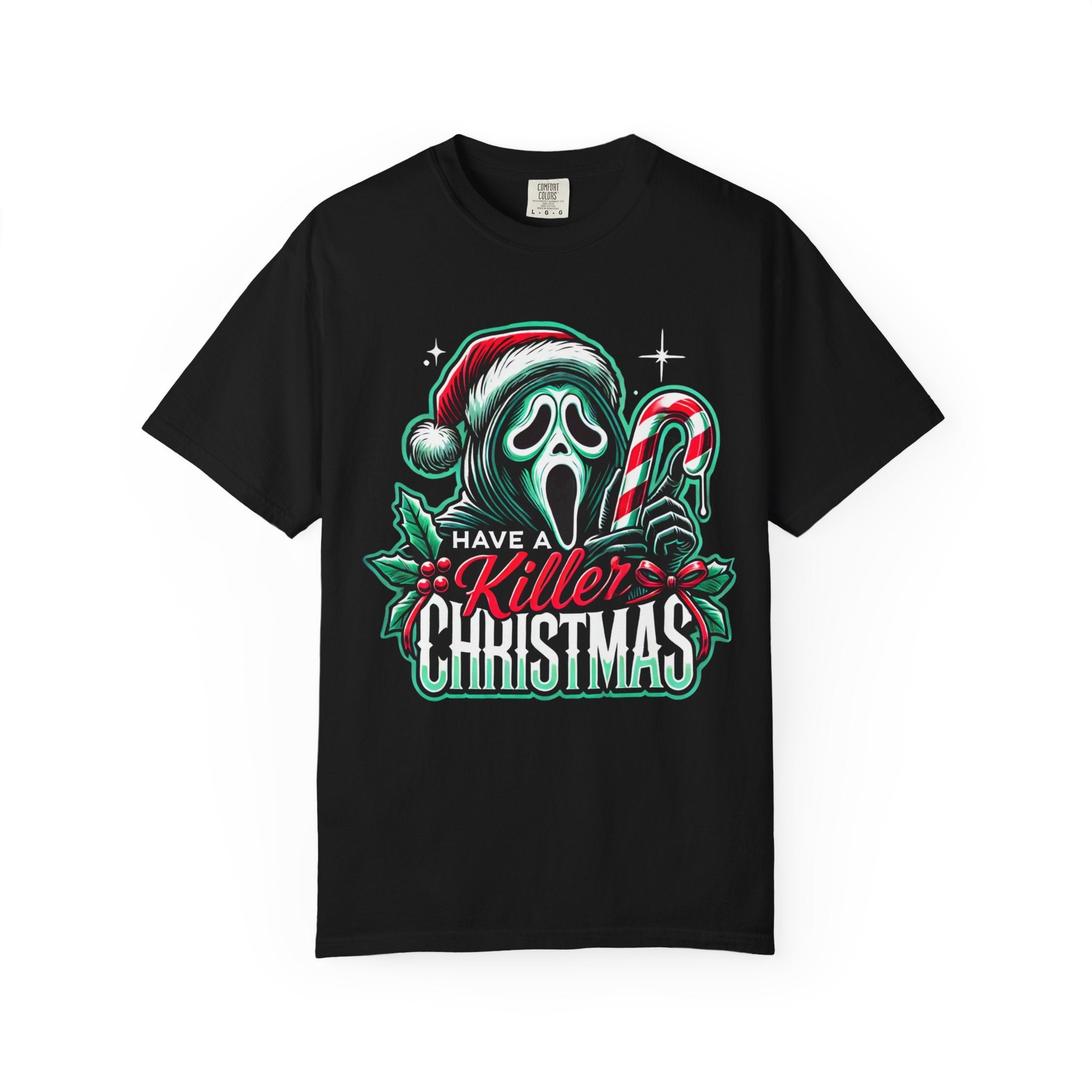 Have a Killer Christmas T-Shirt - Face Ghost Inspired Graphic Tee