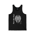 Eyes Graphic Tank Top — Gothic Wings Tank Top - Streetwear T-Shirt - Dark Goth Aesthetic - Midnight Eye, LLC