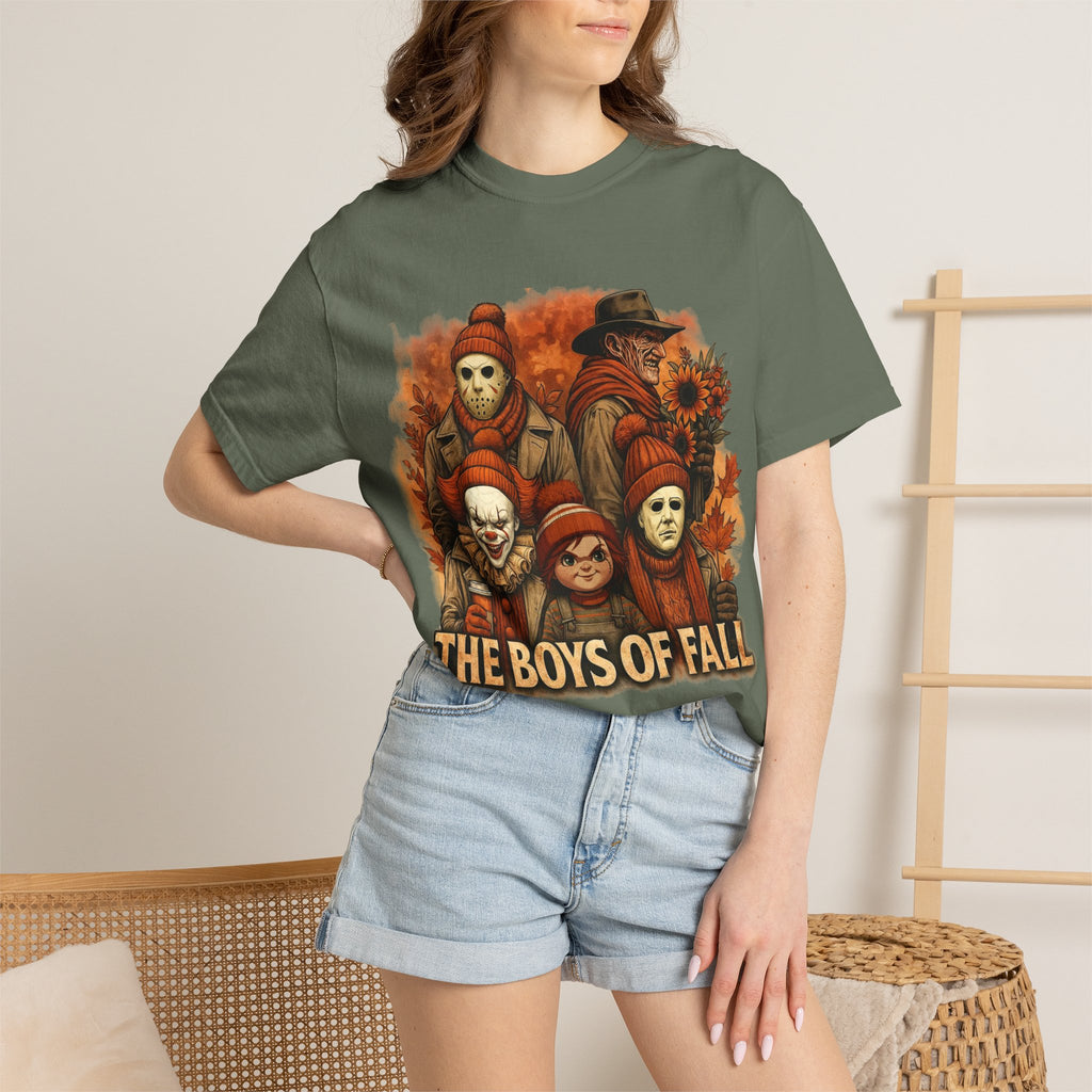 T-Shirt – The Boys of Fall Horror Graphic Tee - Scary Movie Inspired T-Shirt. Midnight Eye, LLC