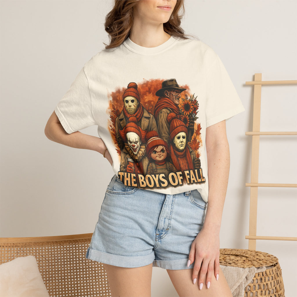 T-Shirt – The Boys of Fall Horror Graphic Tee - Scary Movie Inspired T-Shirt. Midnight Eye, LLC