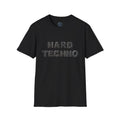 Hard Techno Graphic T-Shirt — Industrial Rave Tee - Tribal T-Shirt - Punk Graphic Tee - Midnight Eye, LLC