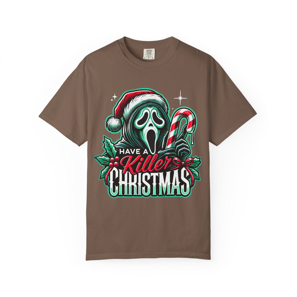 Vintage Santa "Believe in the Magic of Christmas" - Dark Aesthetic Holiday Tee. Midnight Eye, LLC