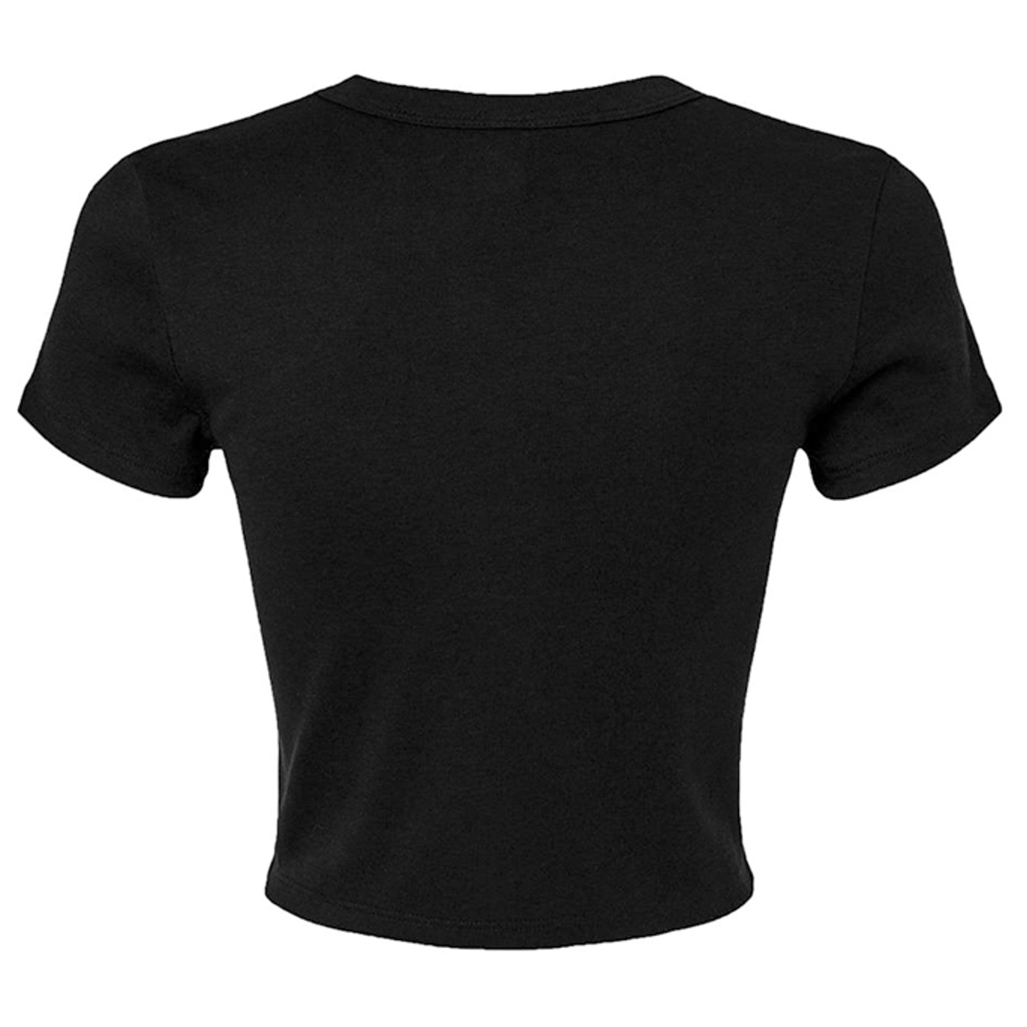 Skull Eye Red Rose Tattoo Art Cro Top - Gothic Crop Top - Dark Aesthetic Top - Midnight Eye, LLC
