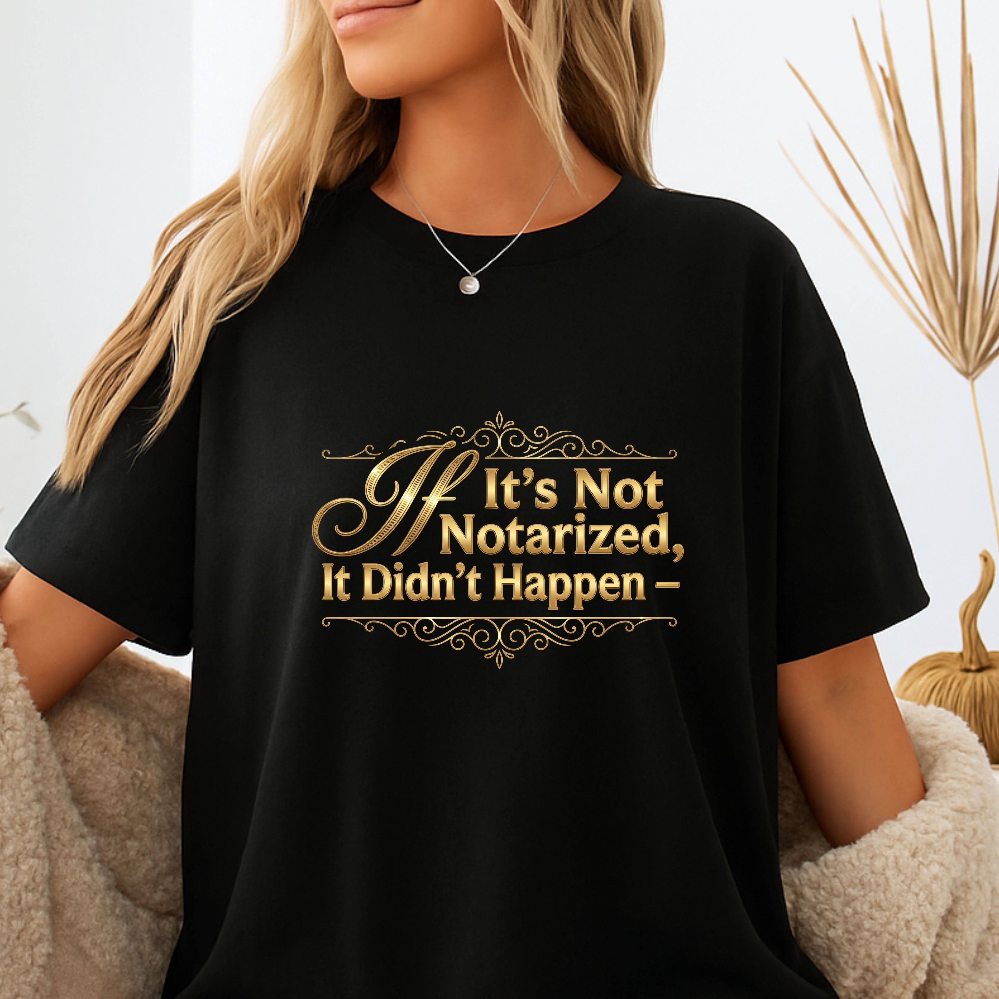 Notary Public - Vintage Humor Tee